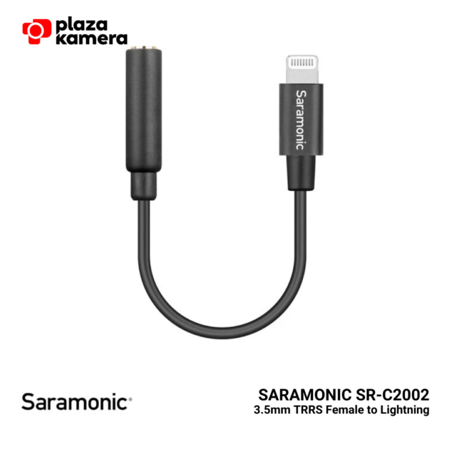SARAMONIC SR-C2002 3.5mm TRRS Female to Lightning