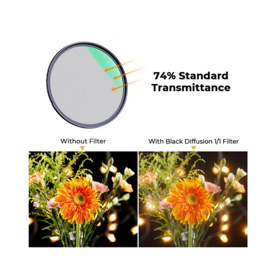 K&F Nano-X Optical glass black mist filter 1/1 - Image 4