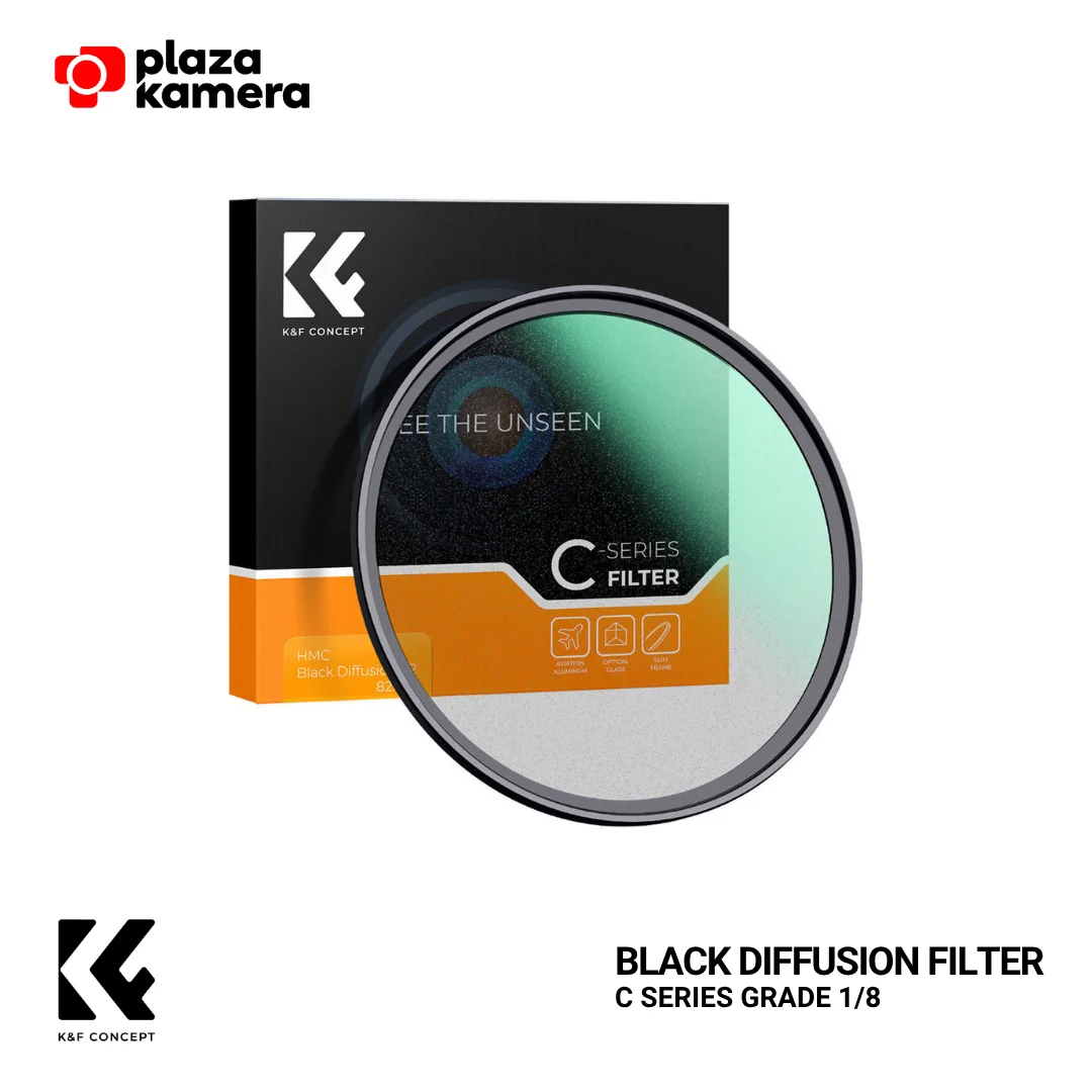 K&F 1/8 Black diffusion filter C series