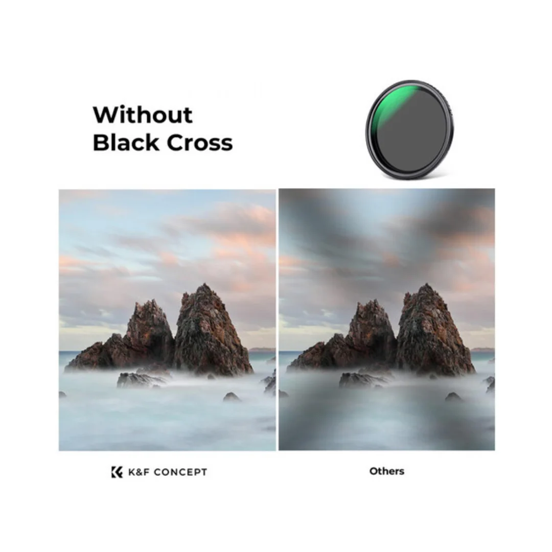 K&F Concept Nano X-Pro Magnetic Variable ND Filter (1 to 5-Stop) - Image 2