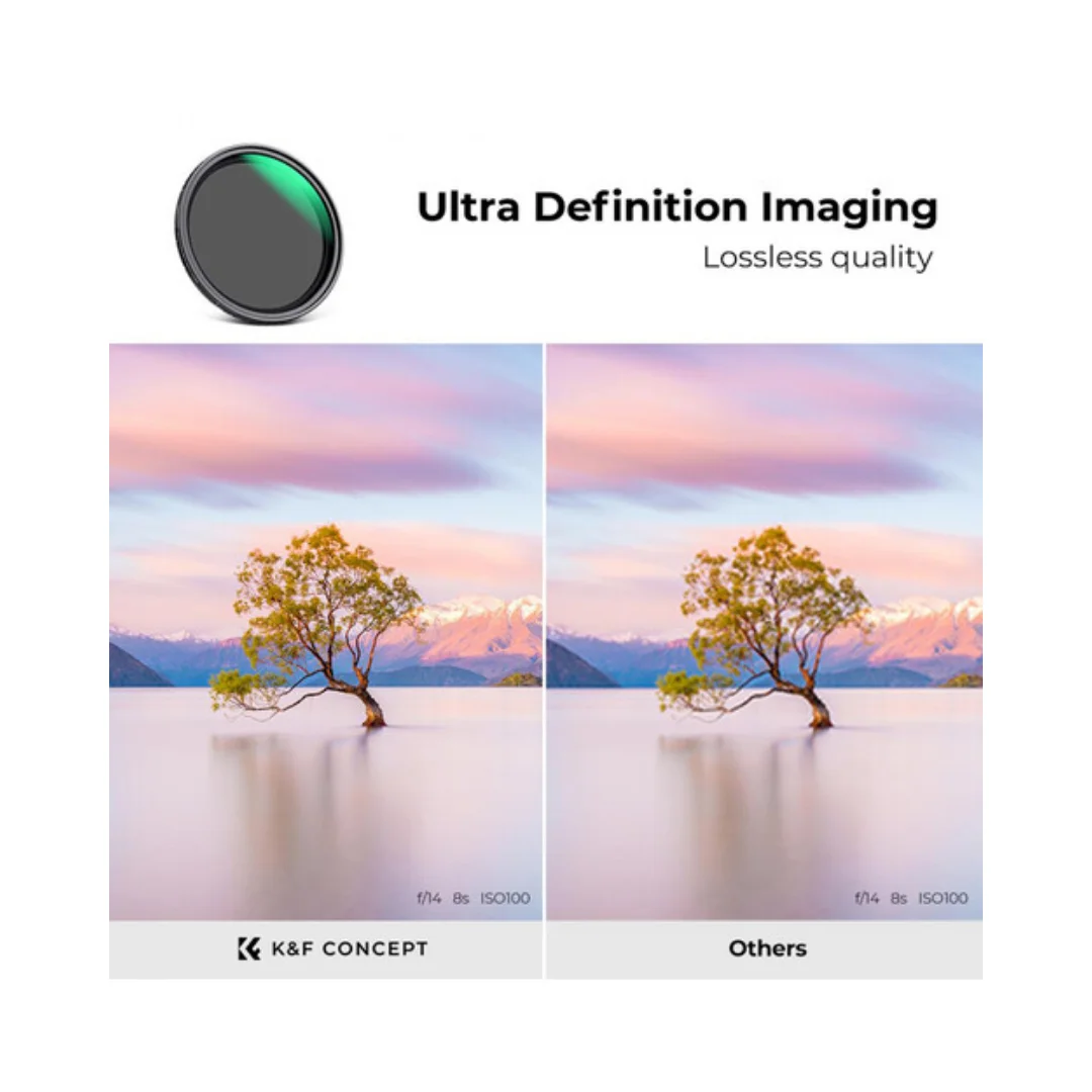 K&F Concept Nano X-Pro Magnetic Variable ND Filter (1 to 5-Stop) - Image 4