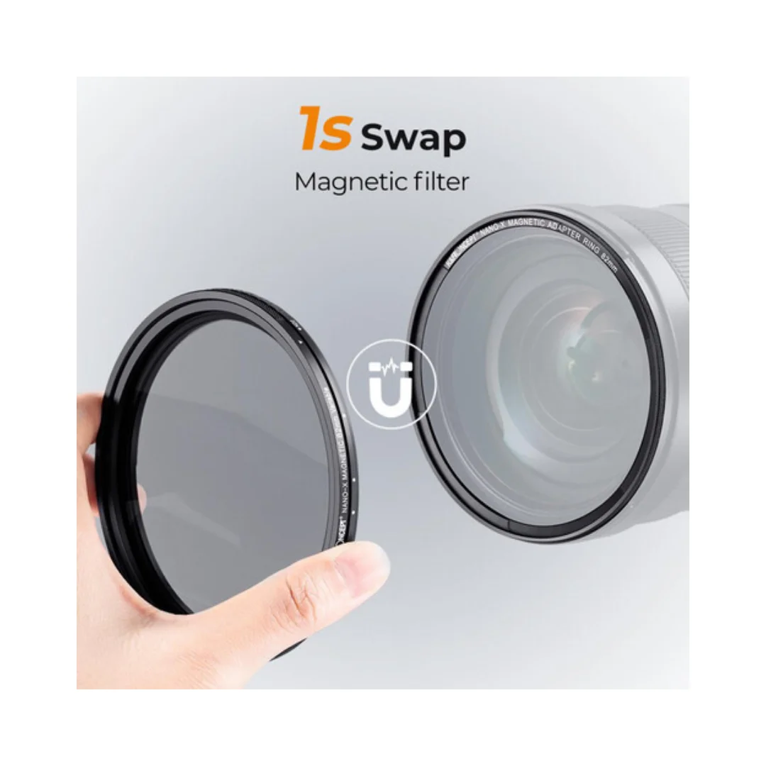 K&F Concept Nano X-Pro Magnetic Variable ND Filter (1 to 5-Stop) - Image 3