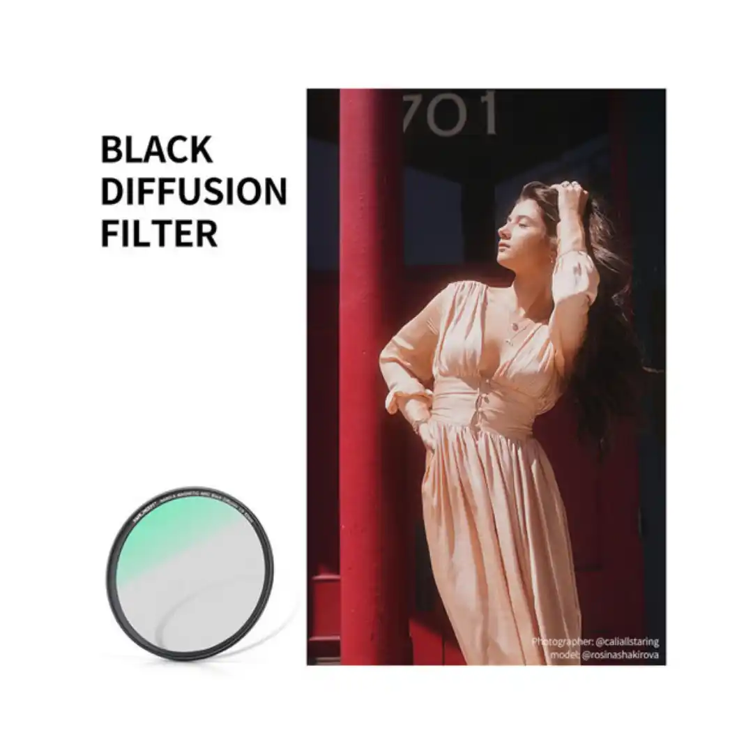 K&F NANO X 1/8 black mist magnetic filter kit - Image 2