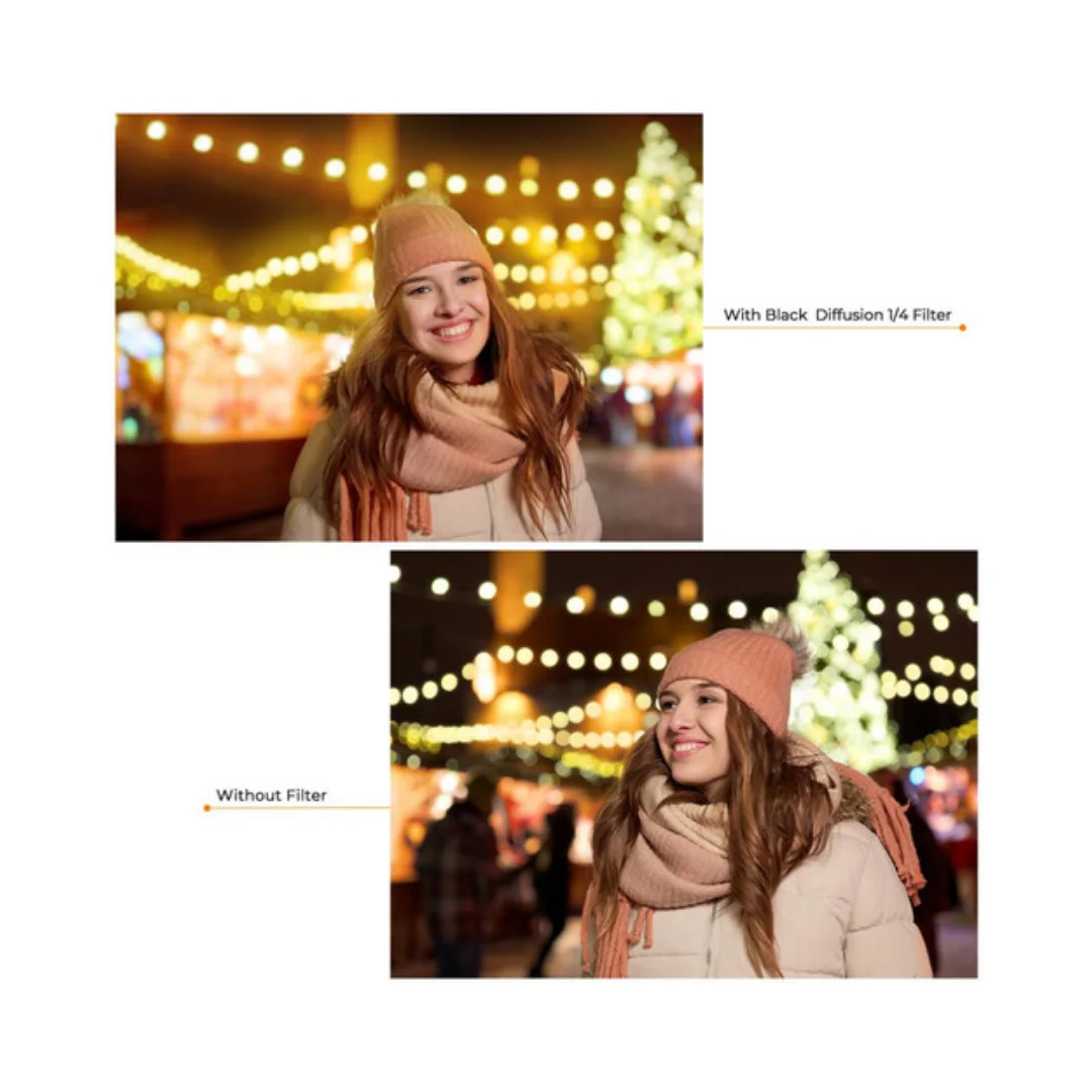 K&F Nano-X Optical glass black mist filter 1/4 - Image 2