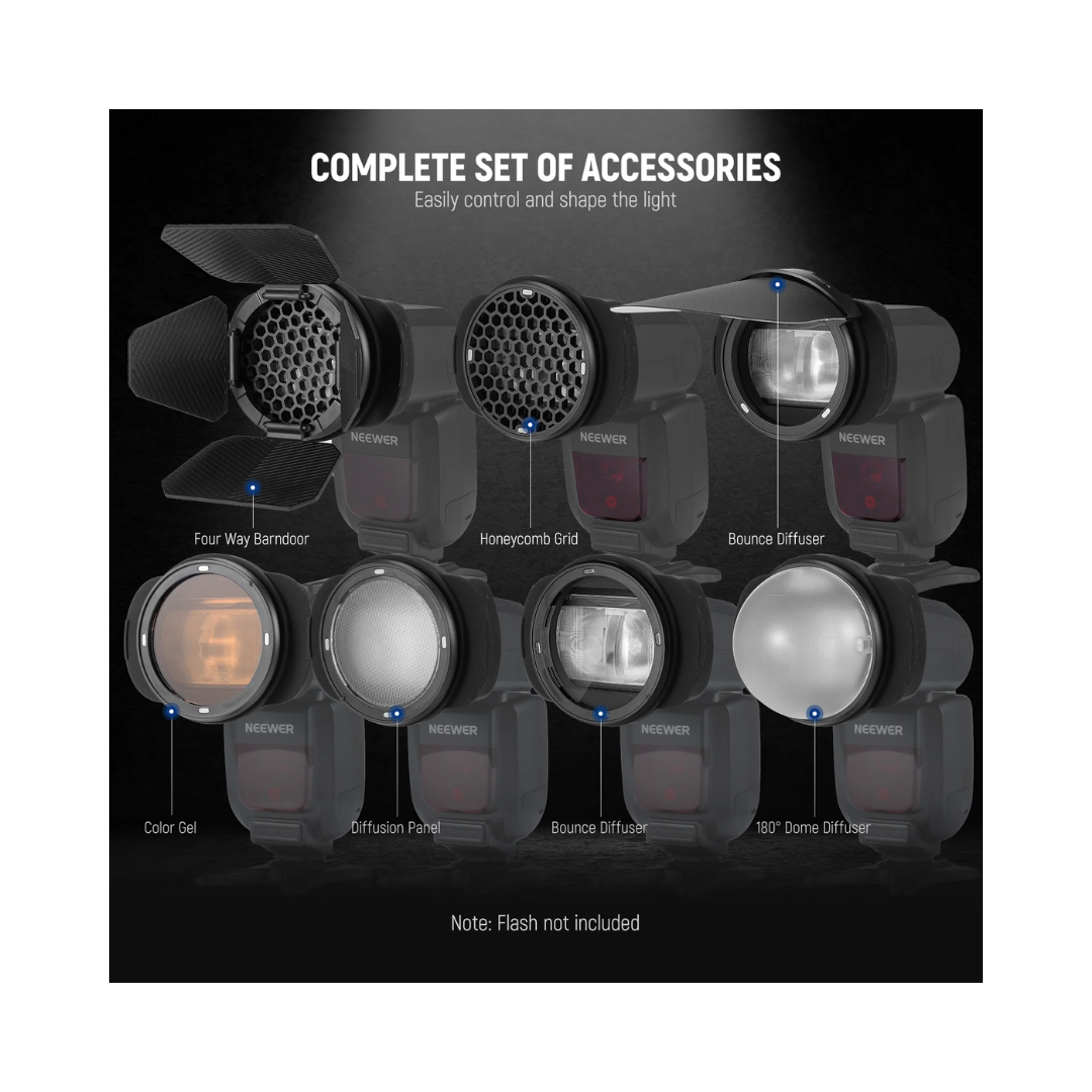 NEEWER CRM3 FLASH MAGNETIC ACCESSORY KIT FOR SQUARE - Image 6