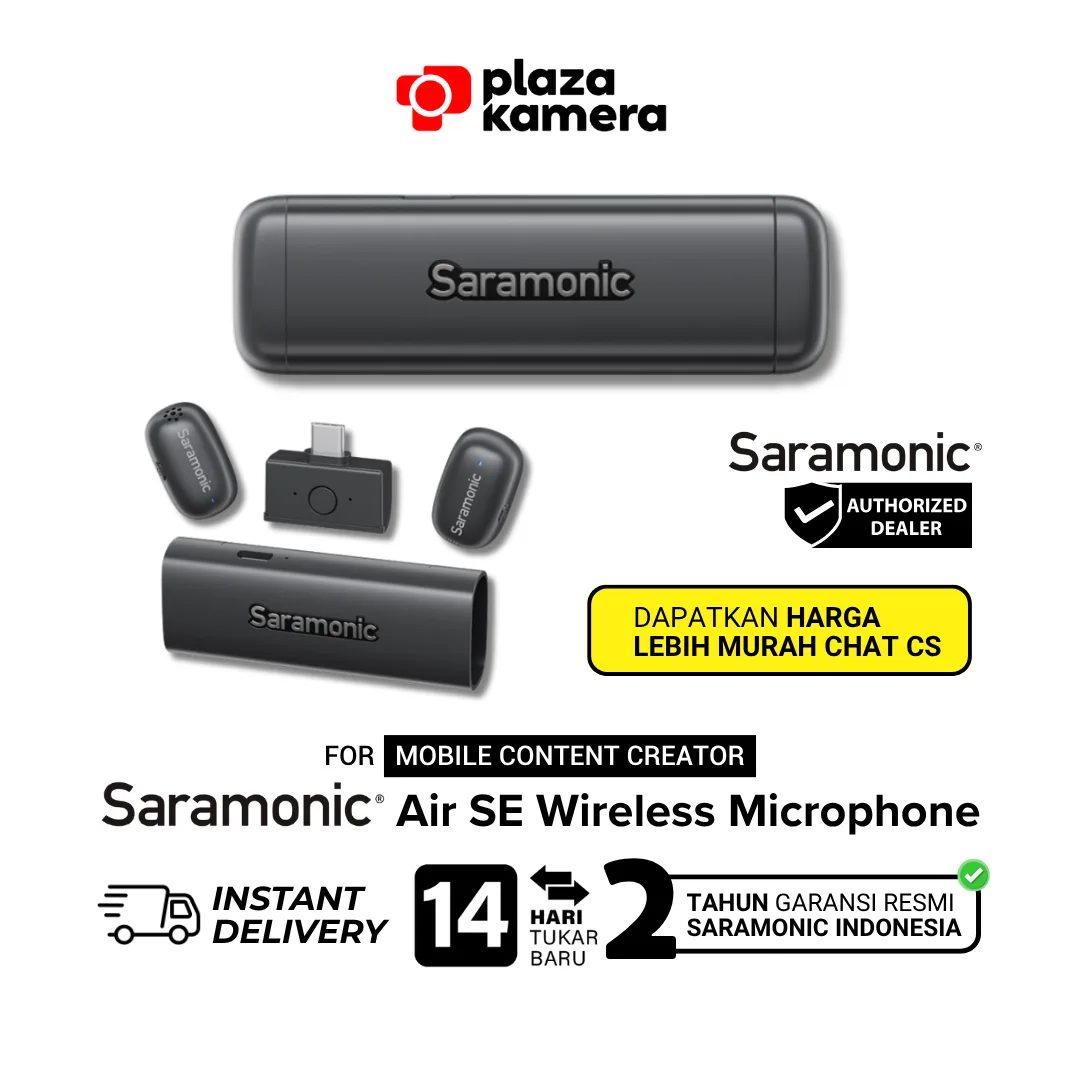 Saramonic Air SE 01 AI Noise Cancellation Wireless Microphone Type C