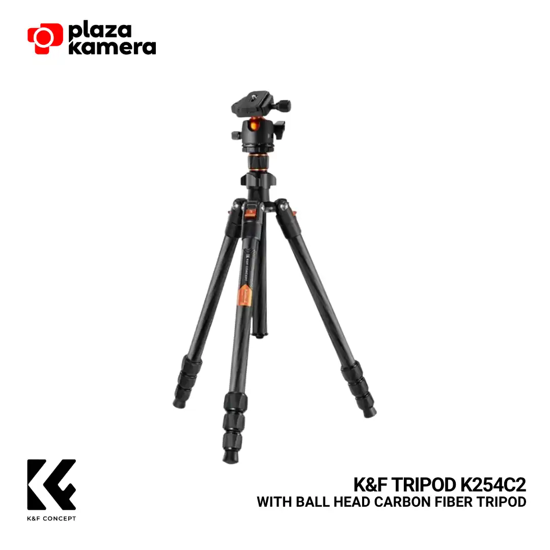 K&F Concept Carbon Fiber Tripod K254C2