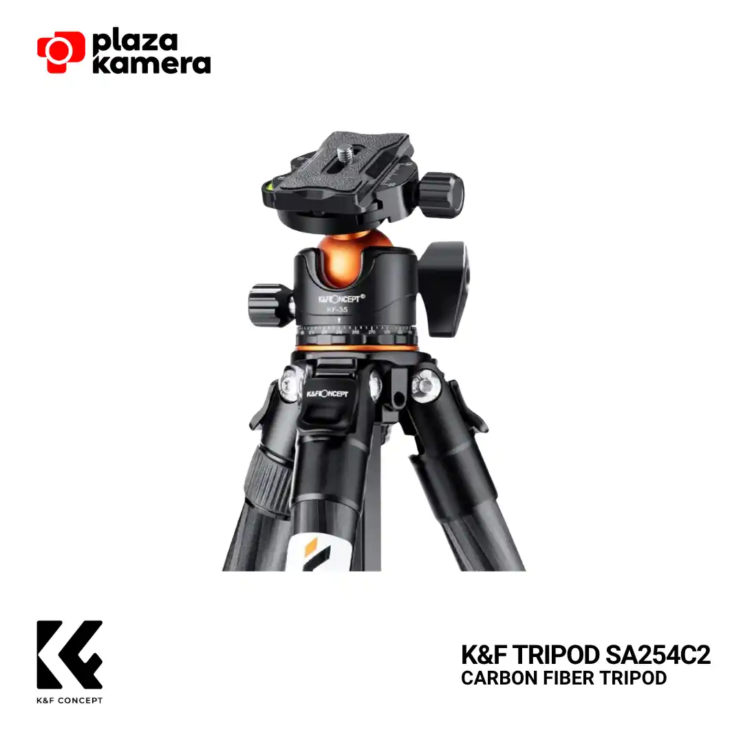 K&F Concept Carbon Fiber Tripod SA254C2