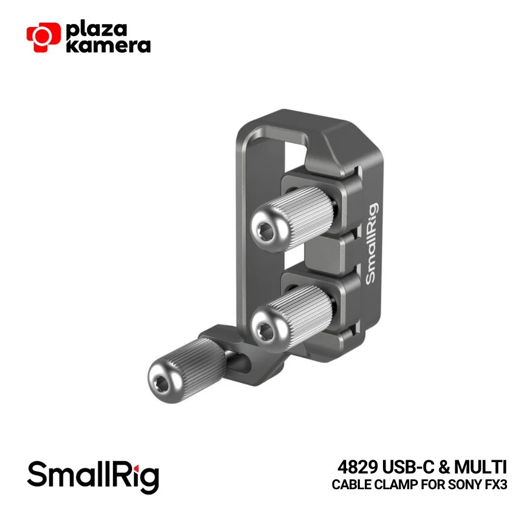 SMALLRIG 4829 Cable Clamp for Sony FX3 / FX30 HawkLock Quick Release Cages