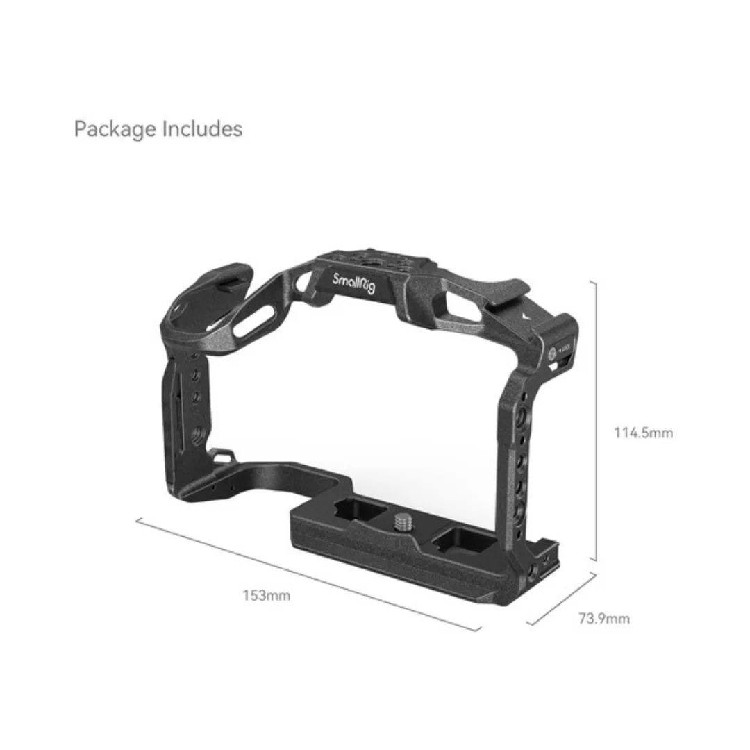 Canon R6 Mark II Cage | SMALLRIG 4161 Black Mamba - Image 2
