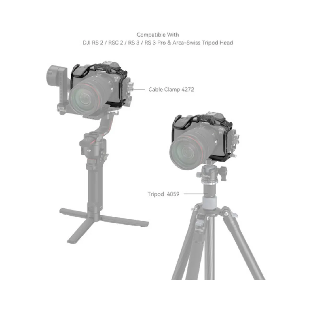 Canon R6 Mark II Cage | SMALLRIG 4161 Black Mamba - Image 6