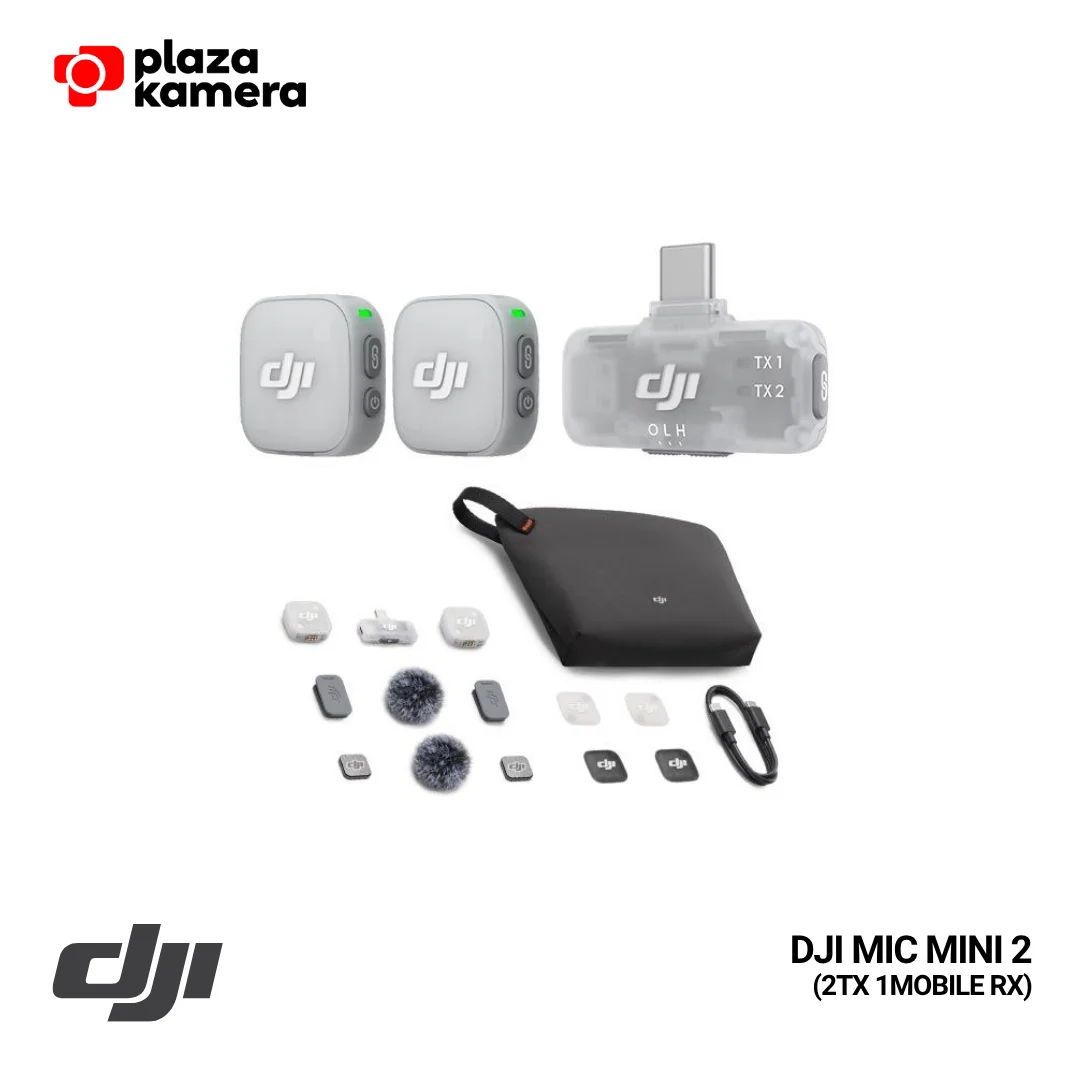 DJI Mic Mini 2 (2TX 1Mobile RX)