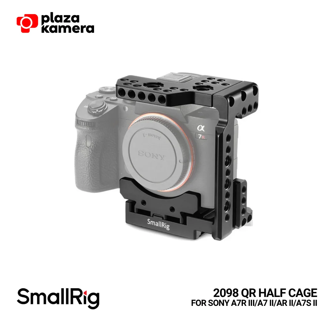 SMALLRIG 2098 QR Half Cage for Sony A7R III/A7 II/AR II/A7S II