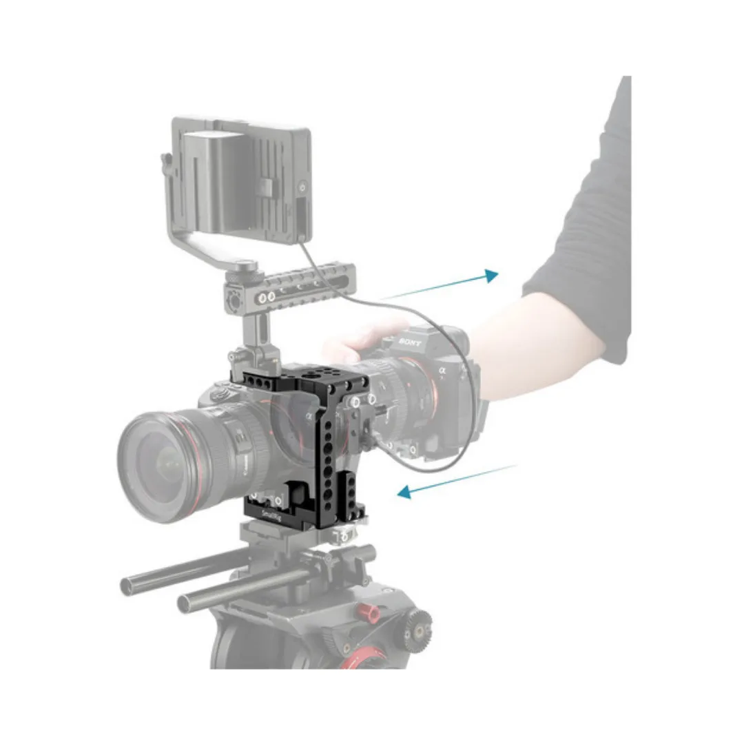SMALLRIG 2098 QR Half Cage for Sony A7R III/A7 II/AR II/A7S II - Image 3