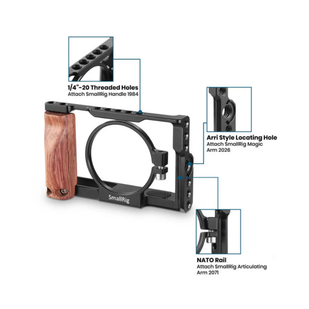 SMALLRIG 2105 Cage kit for Sony RX100 III IV V - Image 3