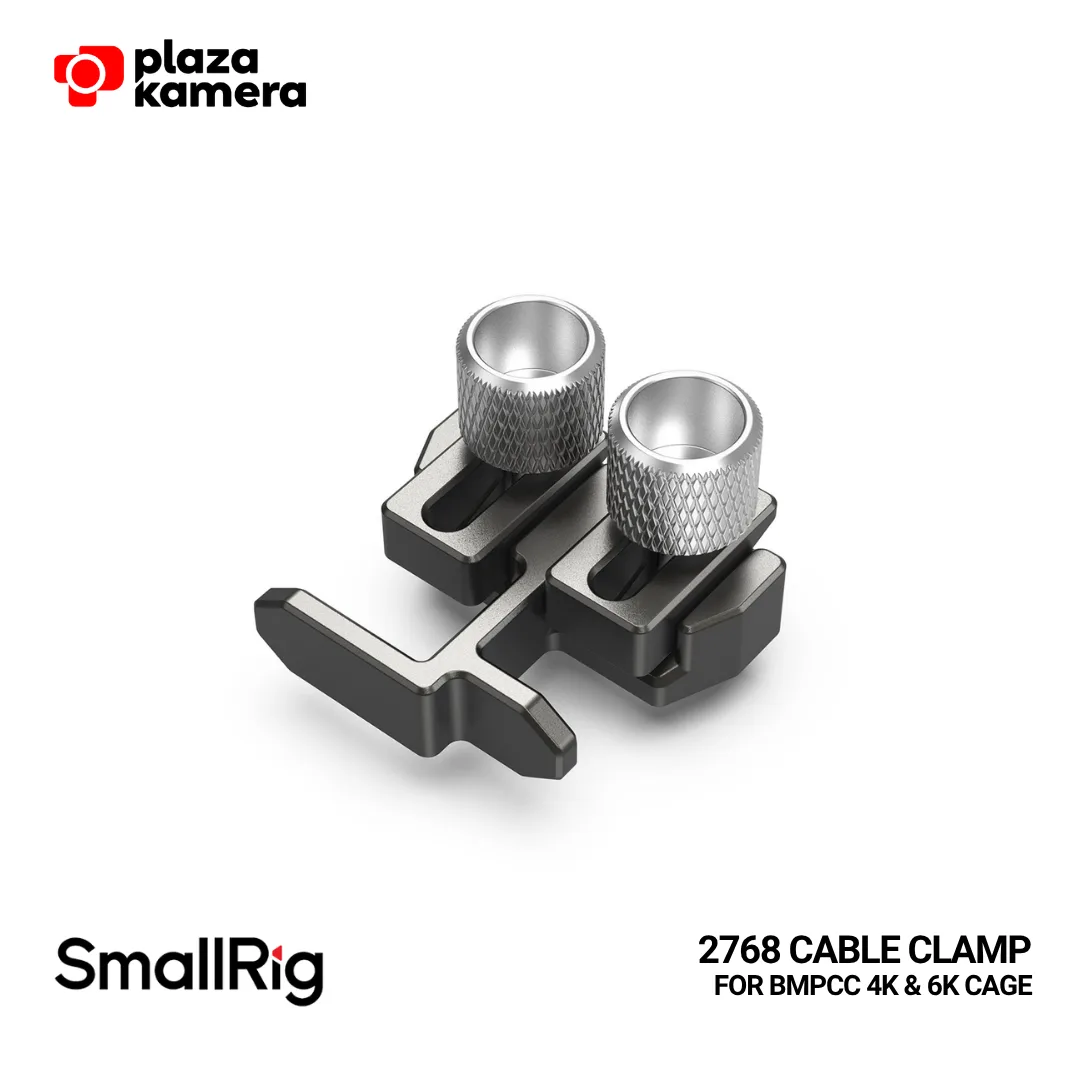 SMALLRIG 2768 HDMI & USB Type-C Cable Clamp for BMPCC 4K & 6K Cage (Dark Olive)