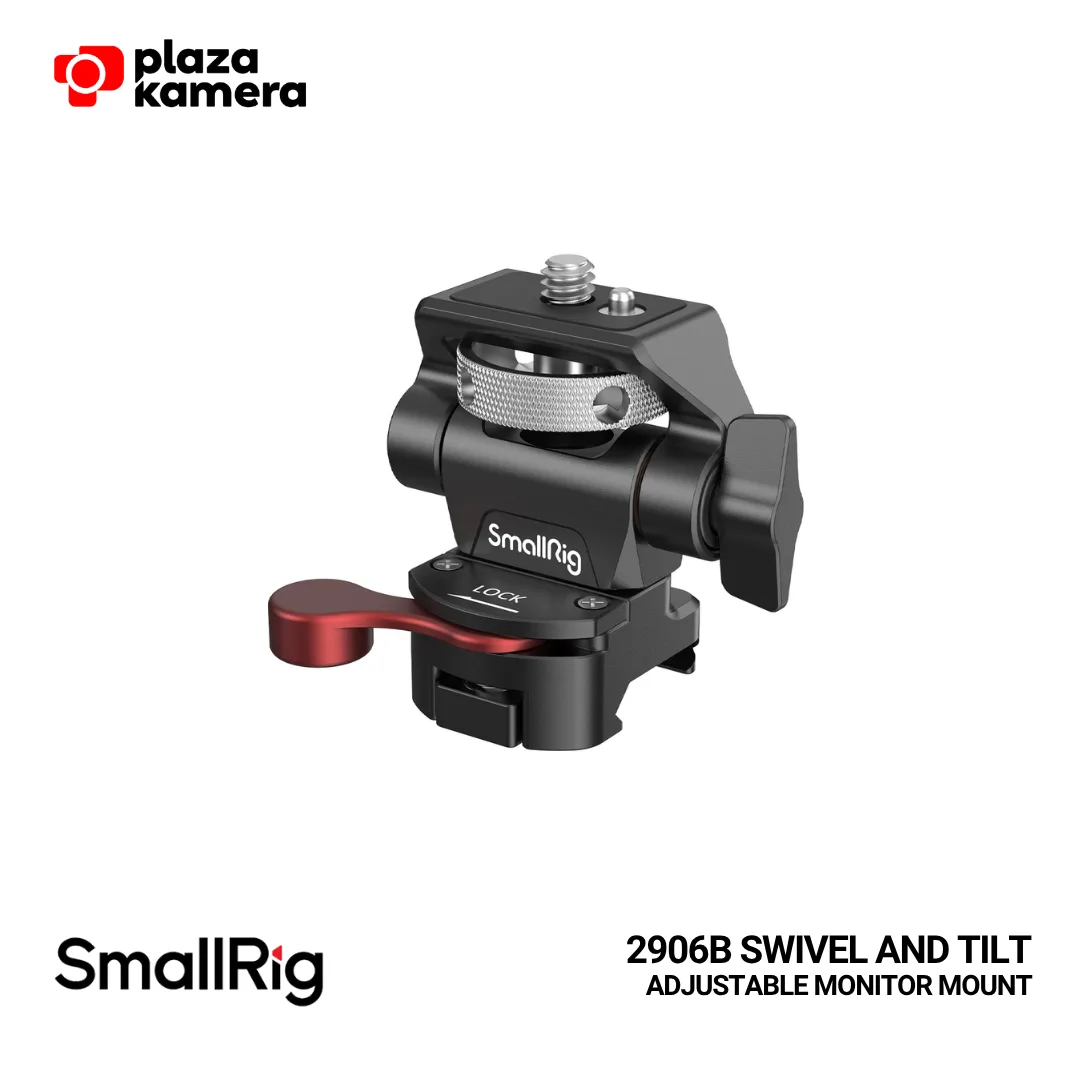 SMALLRIG 2906B Swivel and Tilt Adjustable Monitor Support with NATO Clamp