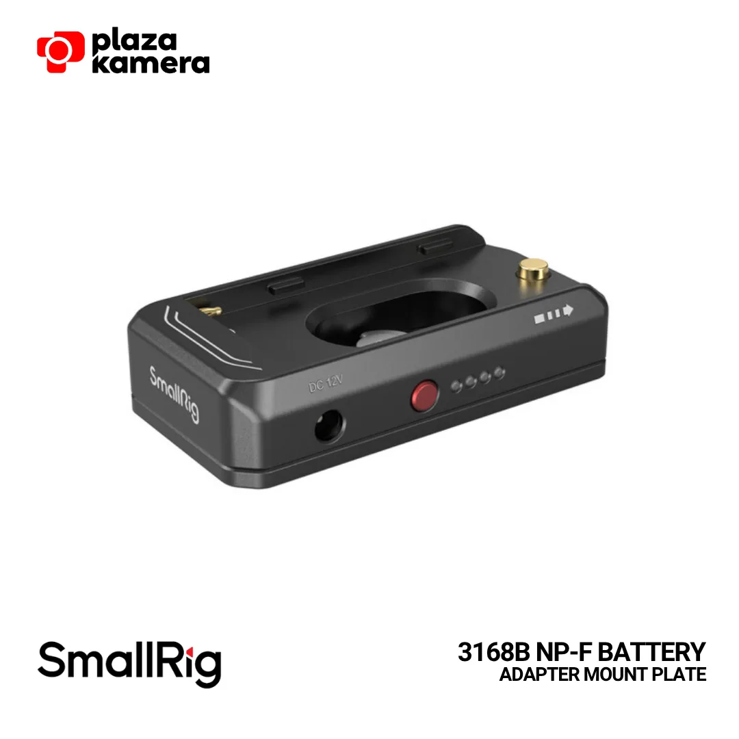 SMALLRIG 3168B NP-F Battery Adapter Mount Plate (Advanced Edition)
