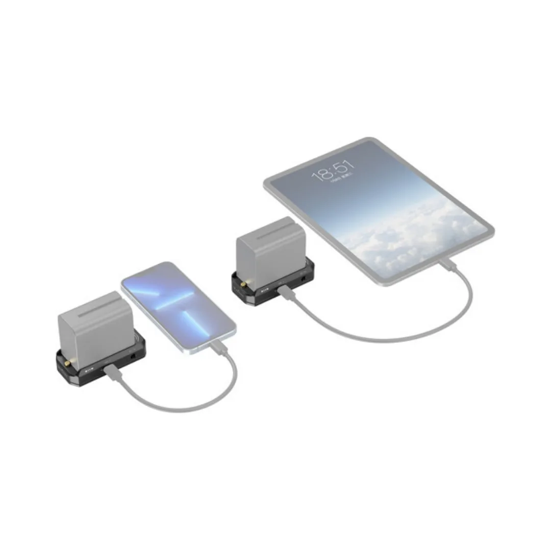 SMALLRIG 3168B NP-F Battery Adapter Mount Plate (Advanced Edition) - Image 4