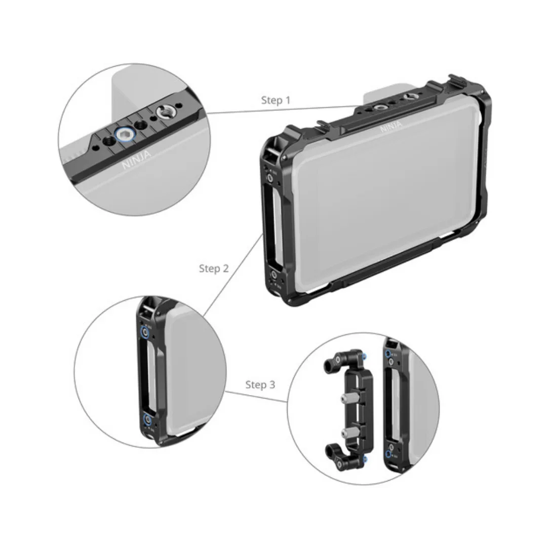 SMALLRIG Atomos Ninja Cage | 3788B Cage Kit - Image 4