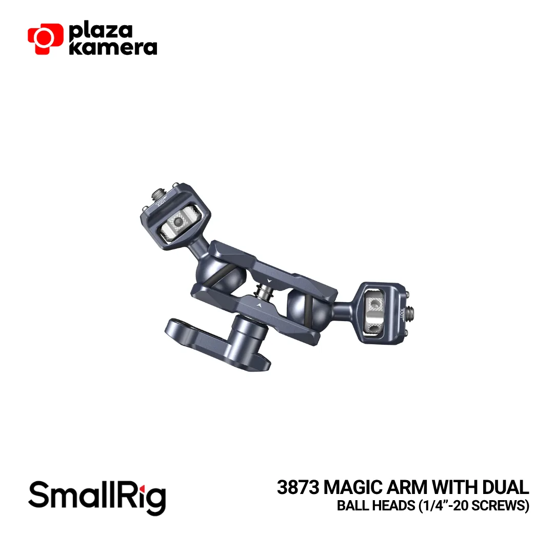 SMALLRIG 3873 Magic Arm with Dual Ball Heads (1/4”-20 Screws)