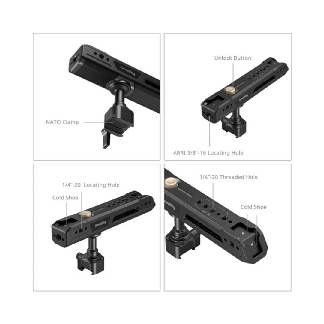 SMALLRIG Rotating Top Handle | 4152 NATO Clamp - Image 4
