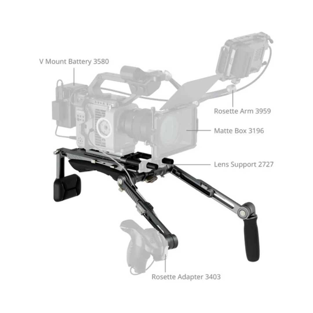 SMALLRIG Shoulder Rig Pro | 4181 HawkLock SR007 - Image 4