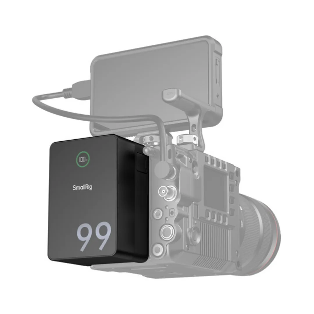 SMALLRIG 4292 VB99 Pro Mini V-Mount Battery – 99Wh Fast Charging - Image 5