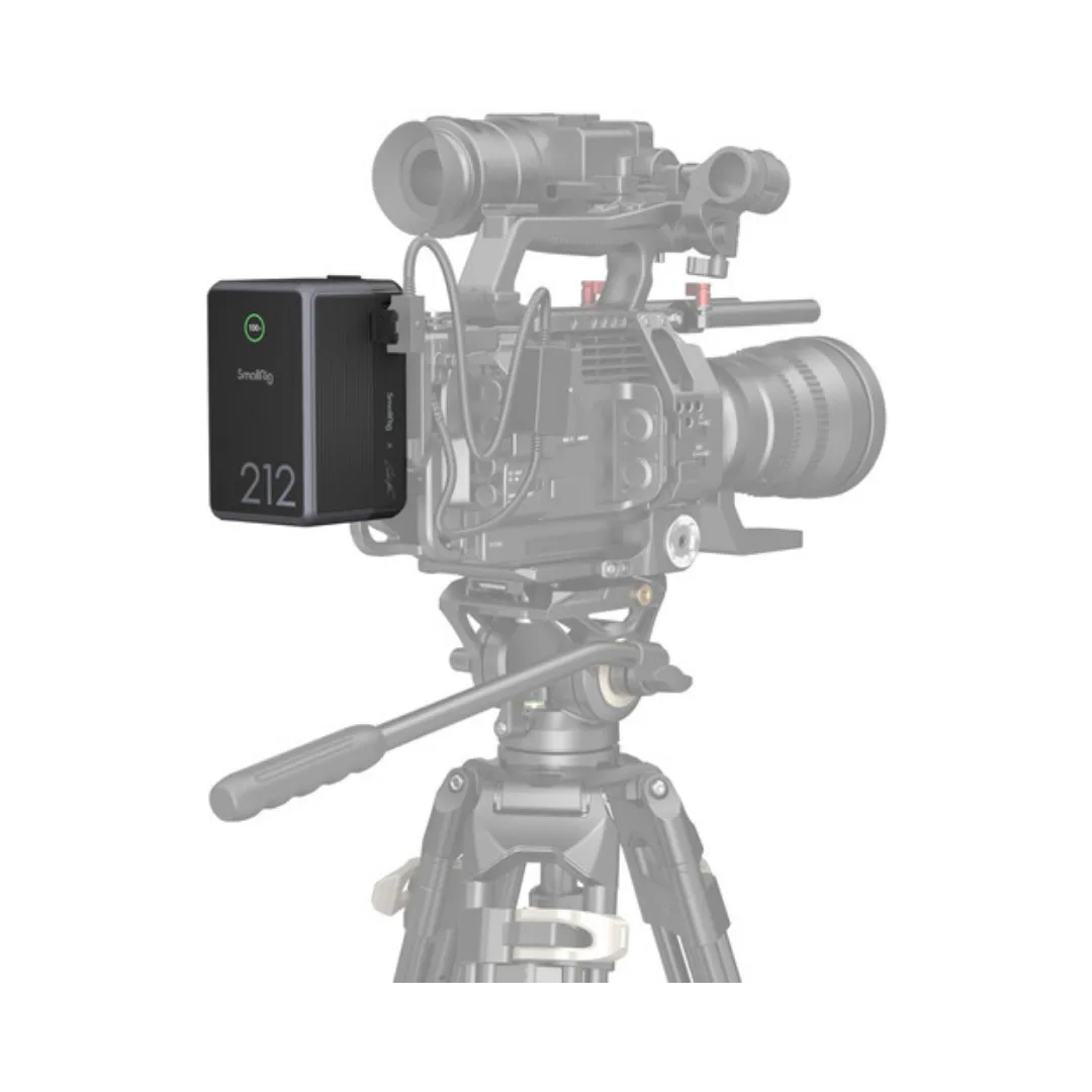 SMALLRIG 4293 x Caleb Pike VB212 Mini V Mount Battery – 212Wh Power - Image 5
