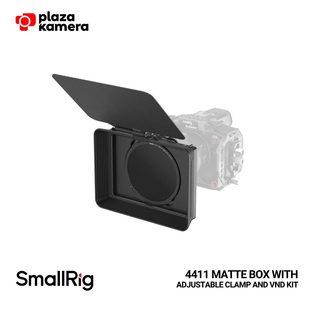 SMALLRIG 4411 Matte Box with Adjustable Clamp and VND Kit