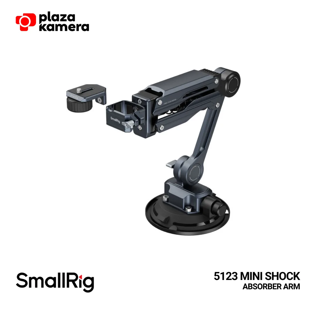 SMALLRIG 5123 Mini Shock Absorber Arm for DJI Osmo Pocket 3 / GoPro HERO13 / Insta360 X4