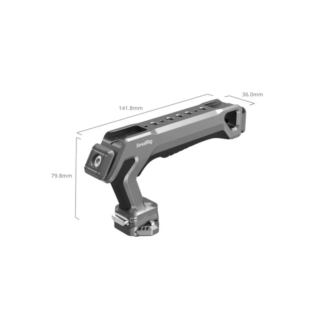 SmallRig HawkLock H21 Quick Release Top Handle Kit – ARRI Anti-Twist, Dual Shoe Mount, NATO Plate - Image 3