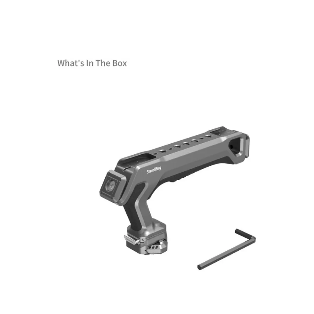 SmallRig HawkLock H21 Quick Release Top Handle Kit – ARRI Anti-Twist, Dual Shoe Mount, NATO Plate - Image 4