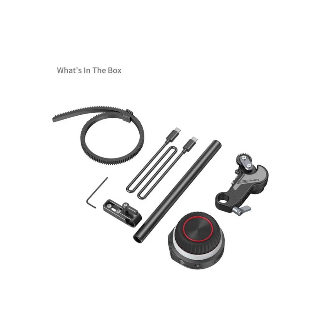 SmallRig 4296B Wireless Follow Focus Kit Lite – 4.3 kgf·cm Torque, 21H Battery & Fast Charging - Image 2