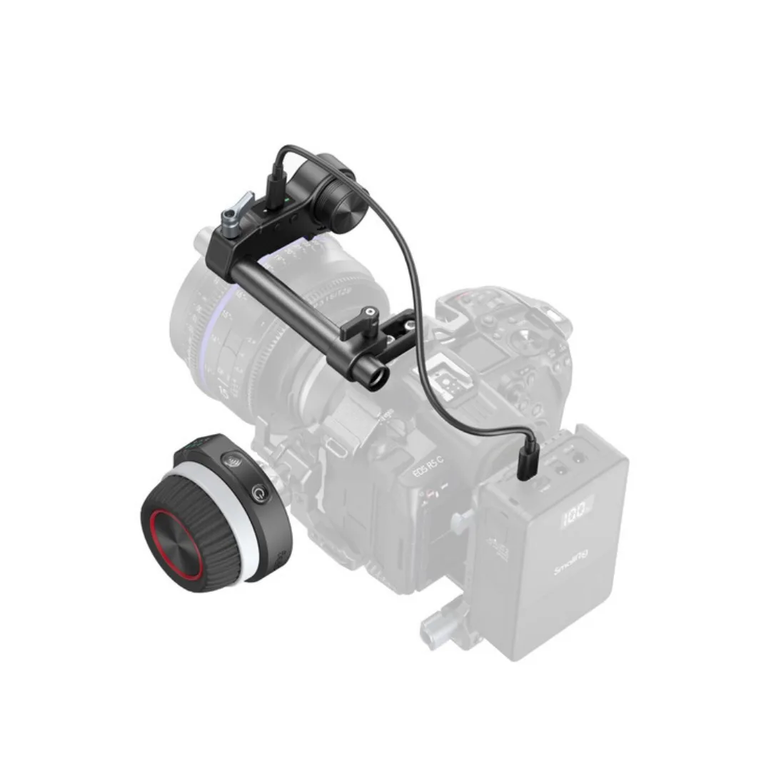 SmallRig 4296B Wireless Follow Focus Kit Lite – 4.3 kgf·cm Torque, 21H Battery & Fast Charging - Image 4