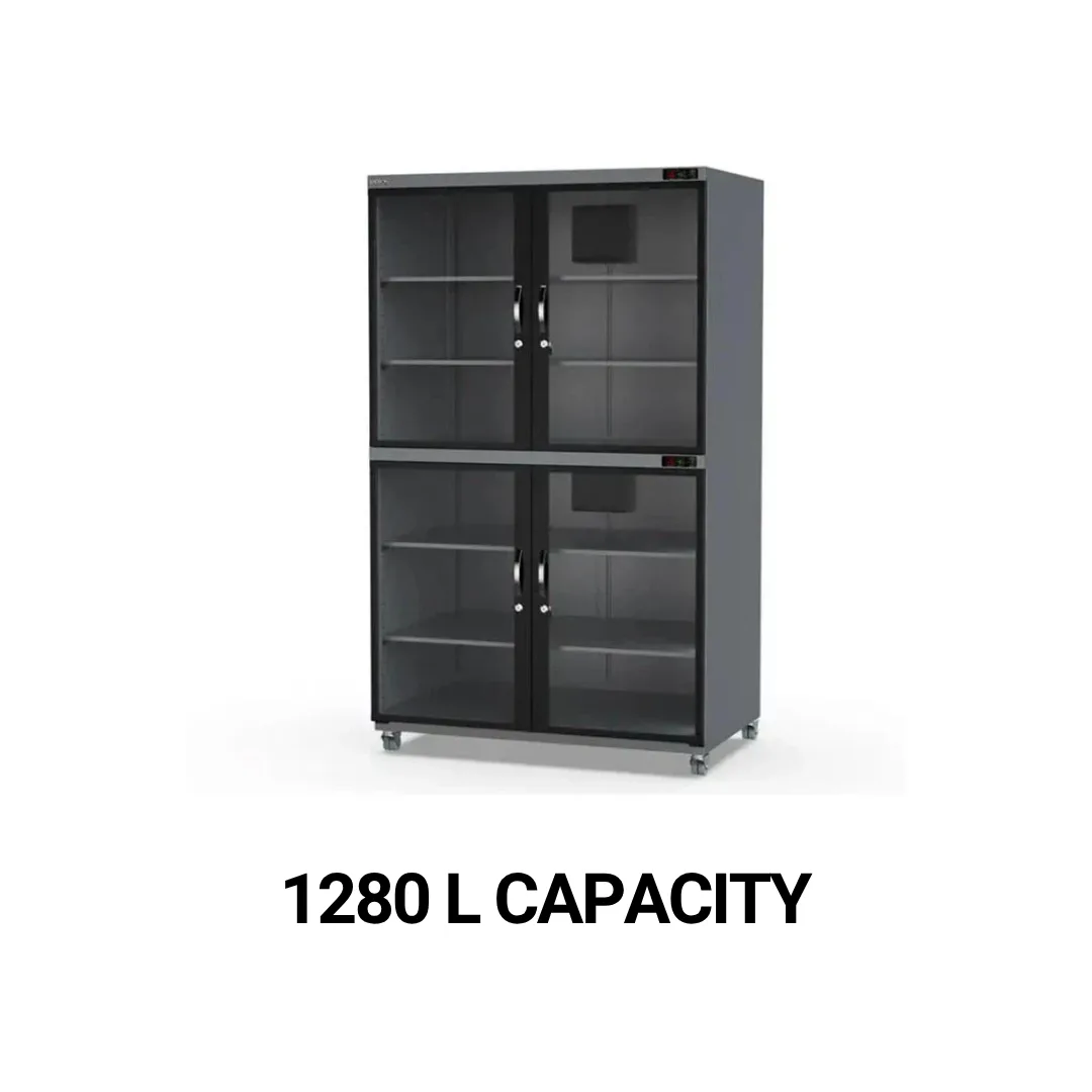 Procore PC-1280S Dry Cabinet 1280 Liter – Kabinet Pengering Kamera 4 Pintu Dual Dehumidifier - Image 2