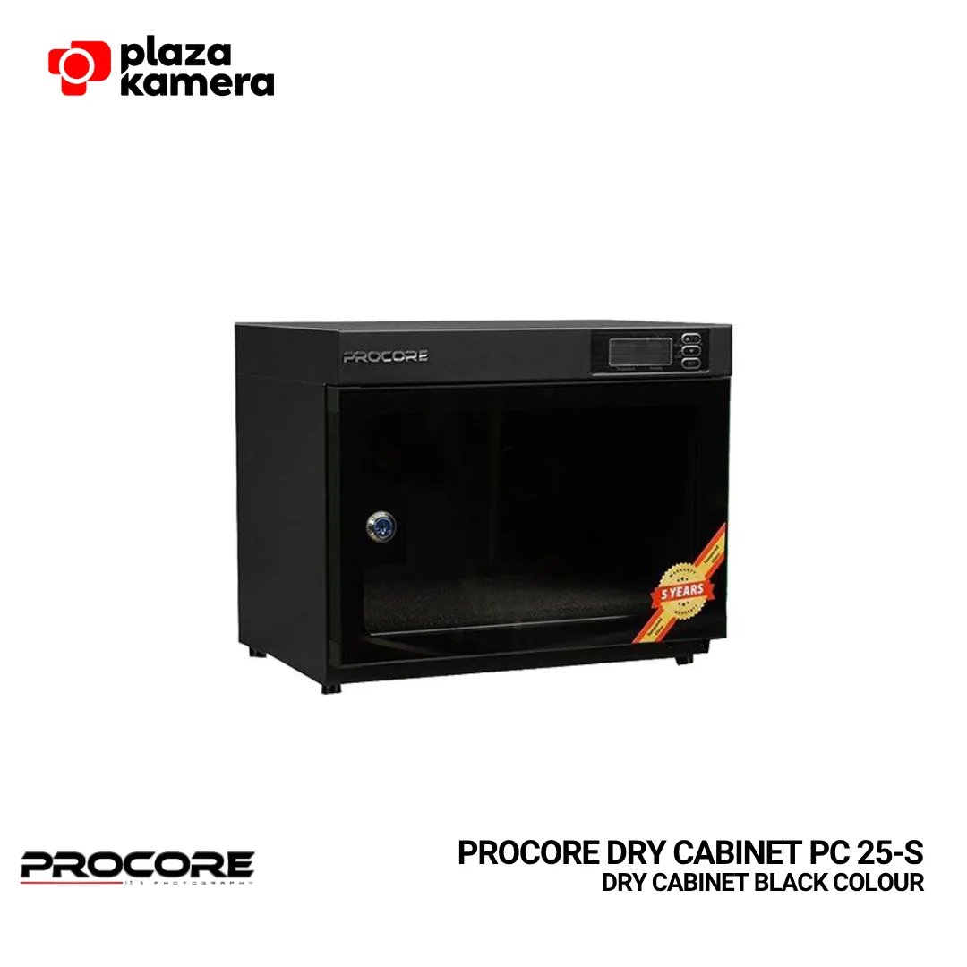 Procore PC-25S Dry Cabinet 25L Lemari Pengering Kamera - Tampak Depan