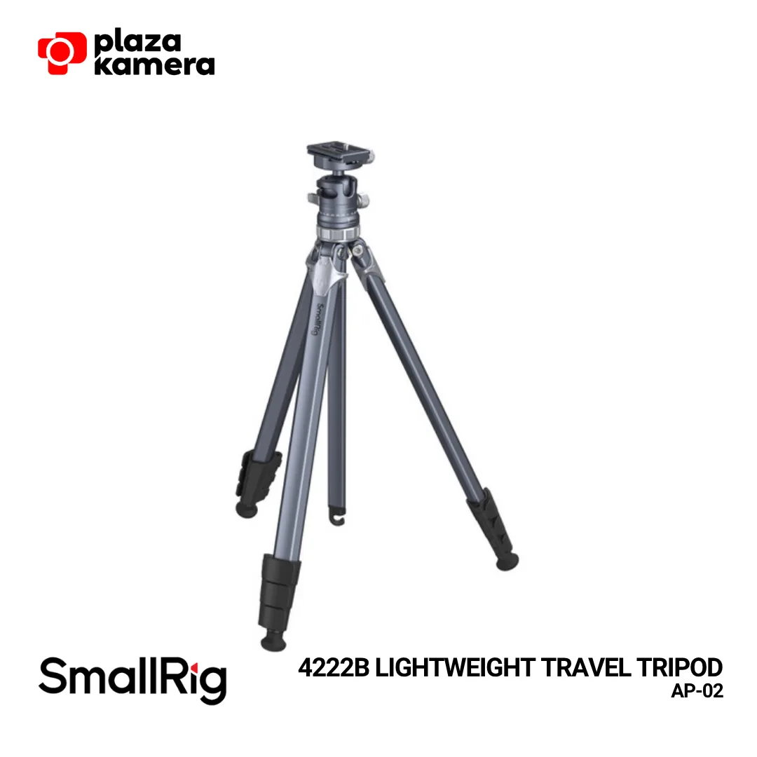 SmallRig 4222B AP-02 lightweight travel tripod Arca-Swiss ball head 2.5lb
