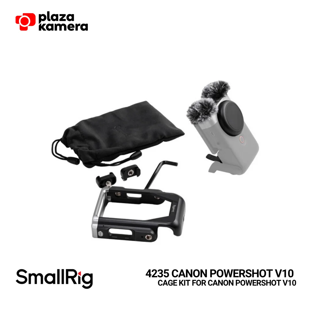 SmallRig 4235 Cage Kit for Canon PowerShot V10 - Full Kit View