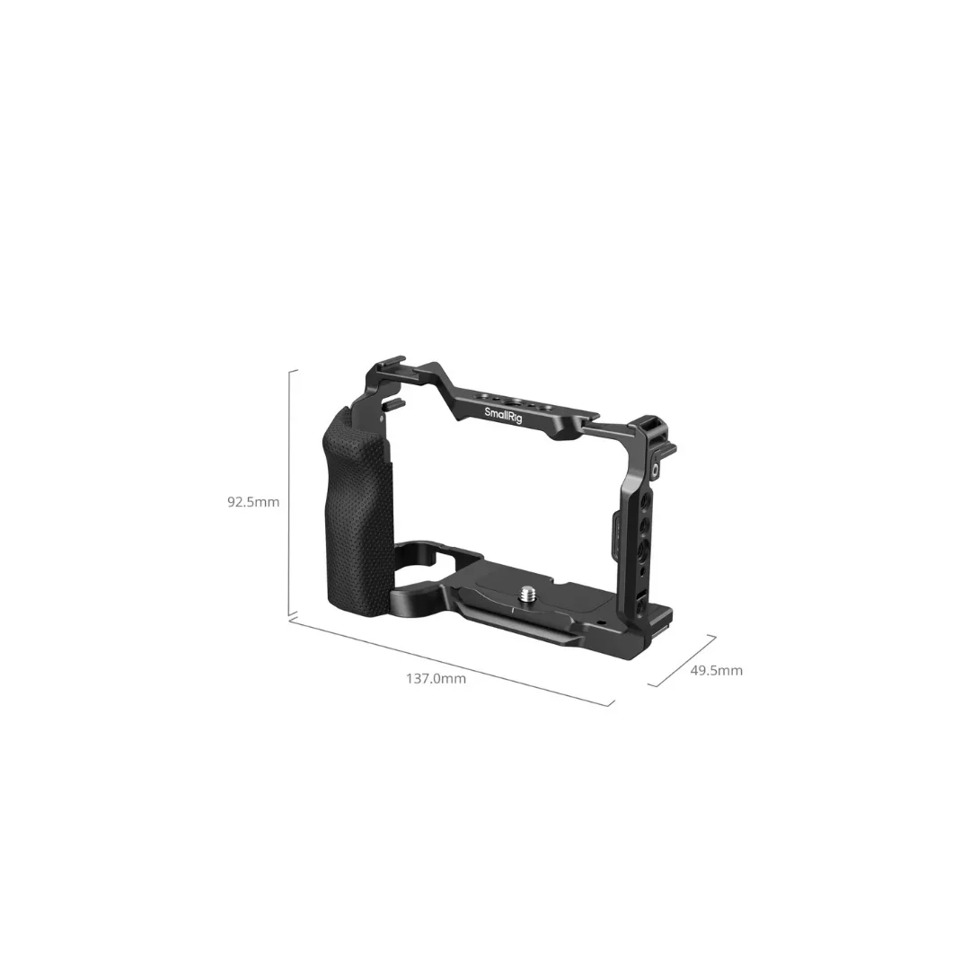 SmallRig 4257B Cage Kit for Sony ZV-E1 – Silicone Grip, Arca Swiss & Three-Point Lock - Image 2