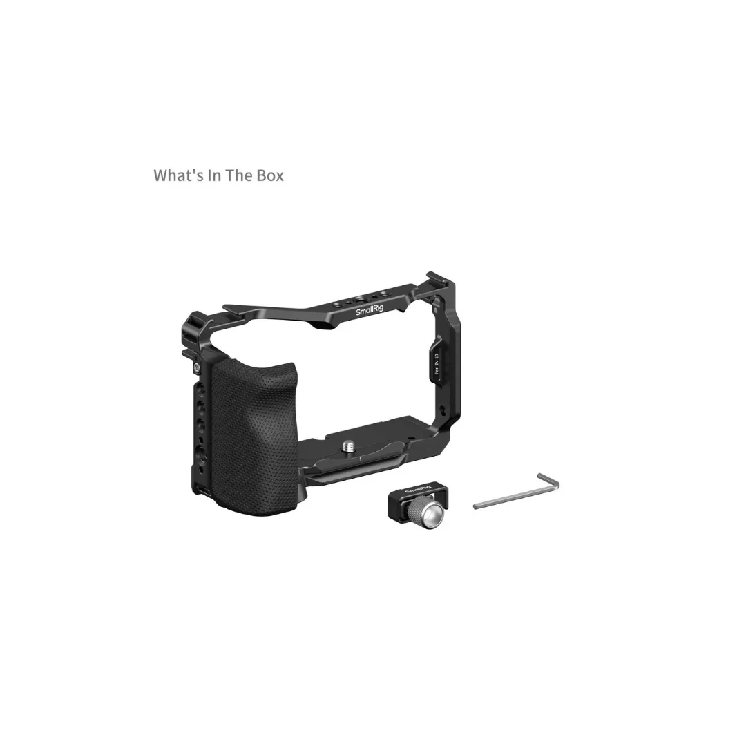 SmallRig 4257B Cage Kit for Sony ZV-E1 – Silicone Grip, Arca Swiss & Three-Point Lock - Image 4