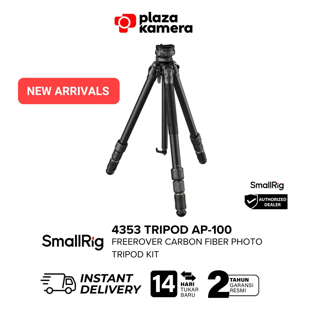 SmallRig 4353 FreeRover AP-100 carbon fiber photo tripod kit inverted ball head