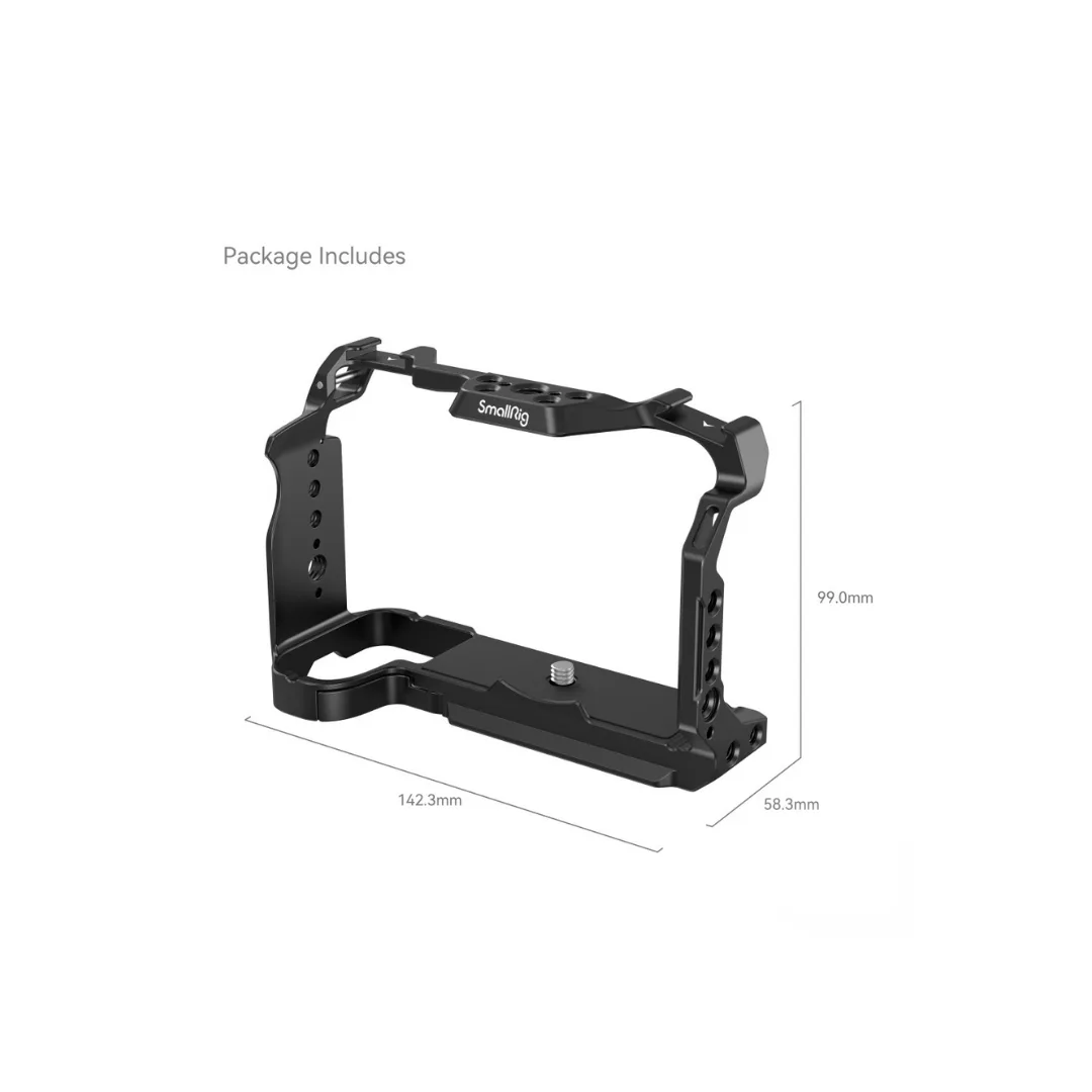SmallRig 4230 Camera Cage for Fujifilm X-S20 – NATO Rail, ARRI Locating Hole & Arca Swiss Quick Release - Image 2