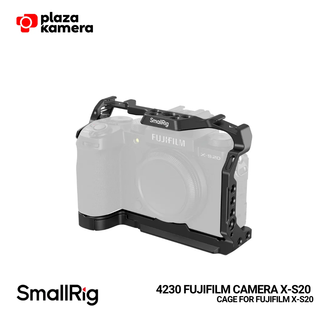 SmallRig 4230 Camera Cage for Fujifilm X-S20 - Front View