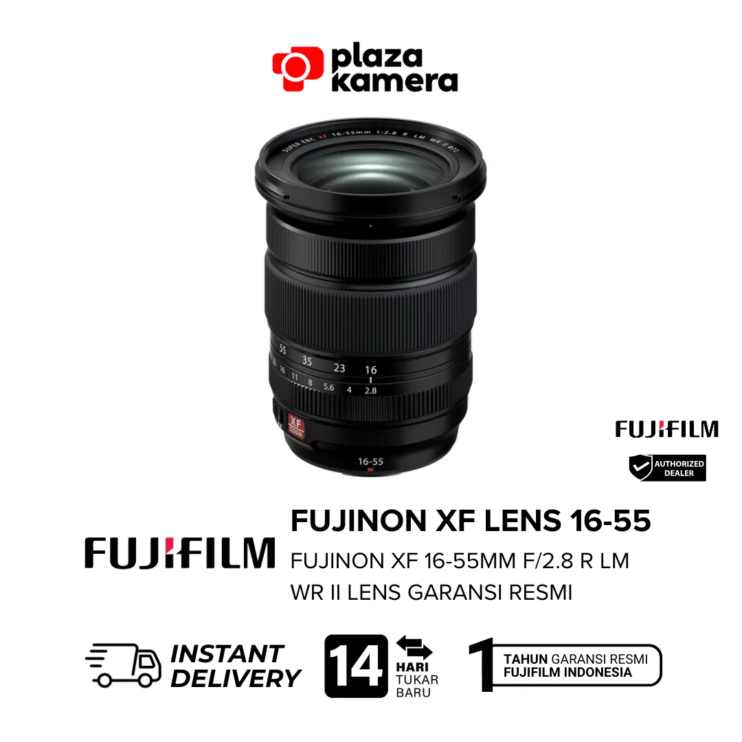 Fujifilm XF 16-55mm f2.8 R LM WR II tampak produk