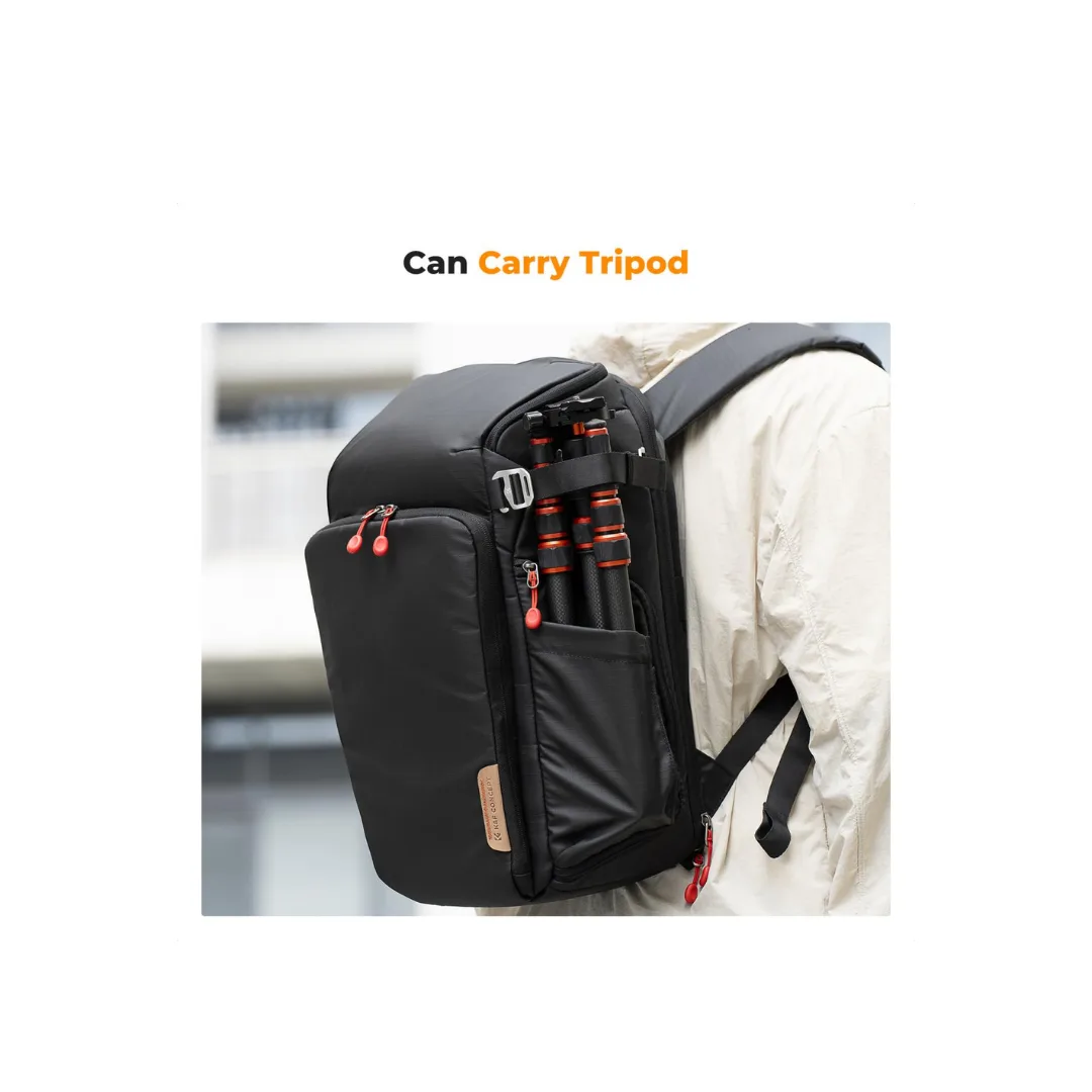 K&F Concept Nature Wander 01 Camera Backpack 25L – Magic Bin Divider Top Side Access Laptop 16" - Image 3