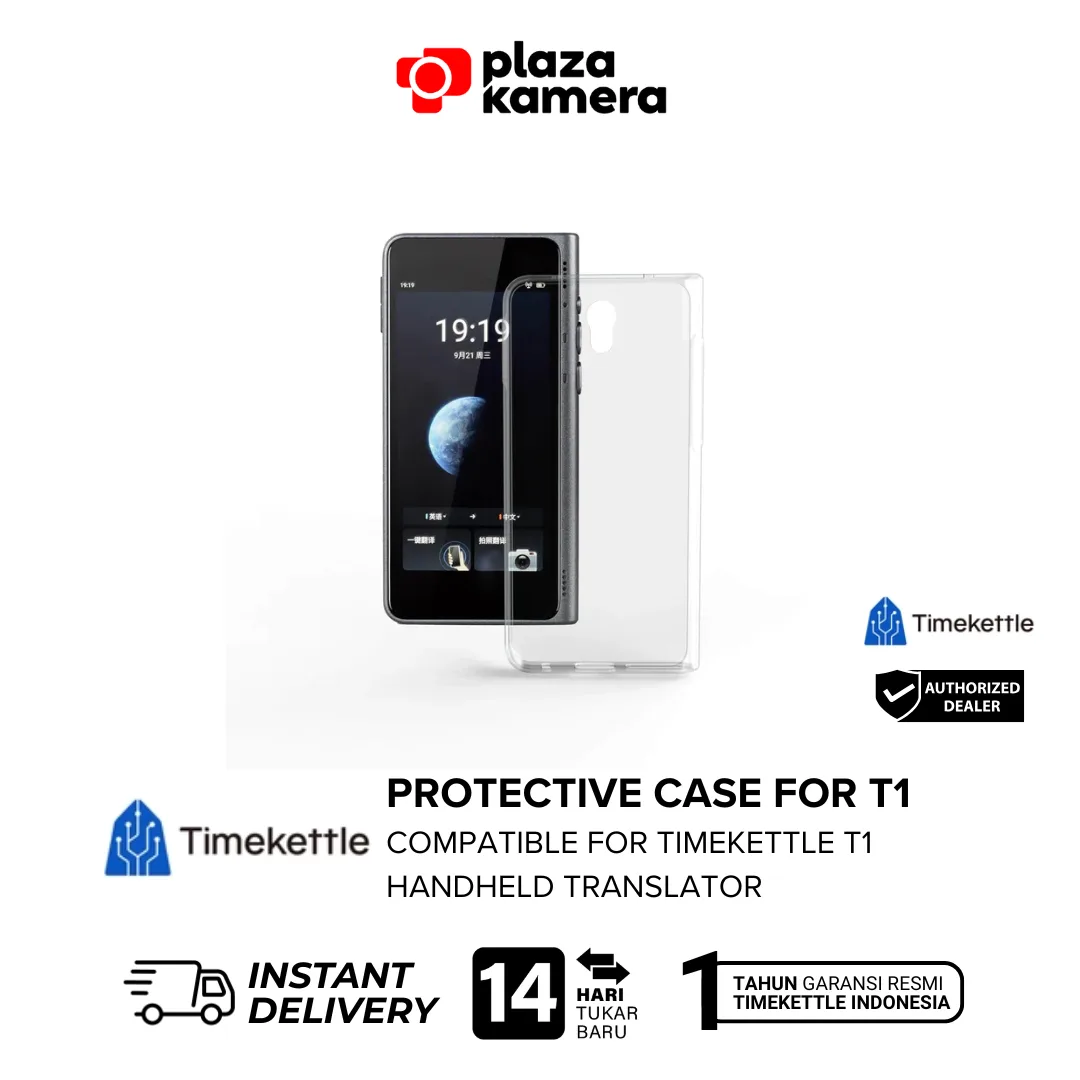 Timekettle T1 Handheld Translator Device Case tampak depan