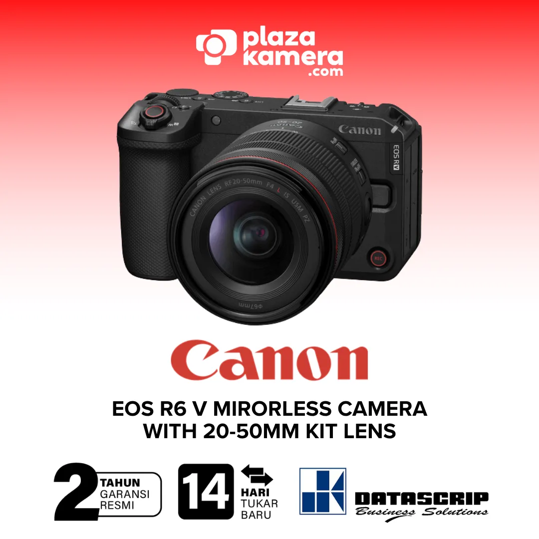 Canon EOS R6 V R6V Mirrorless Camera with RF 20-50mm f/4 L IS USM Lens
