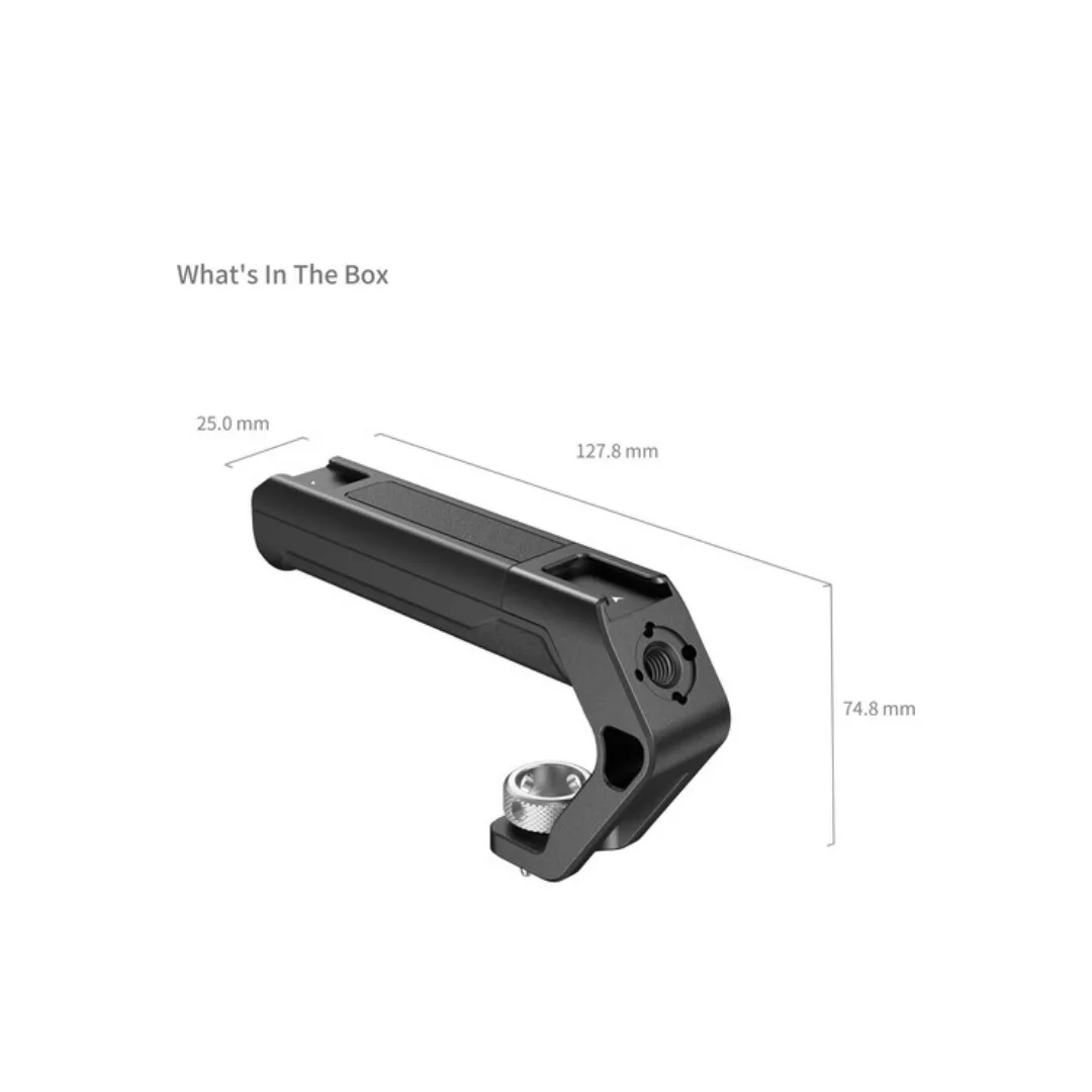 SmallRig 4757 Top Handle with ARRI-Style 3/8"-16 Anti-Twist Mount (Tiny) – 15kg Load Capacity Dual Shoe Mount - Image 3