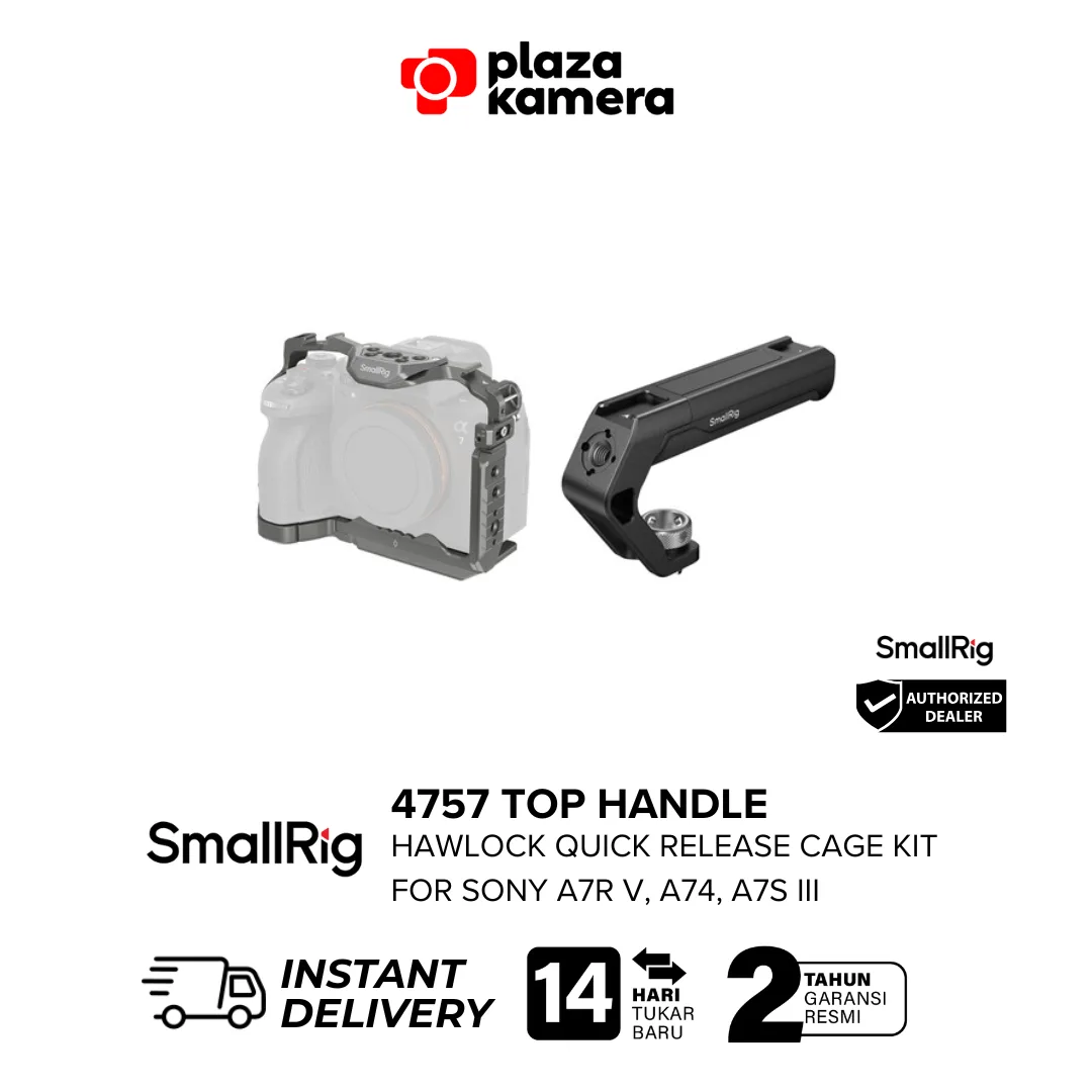 SmallRig 4757 top handle tiny ARRI anti-twist 3/8 inci mount 113 gram